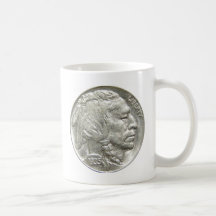 INDIAN HEAD NICKEL COFFEE MUGS