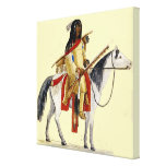 Indian on Horseback Gallery Wrap Canvas