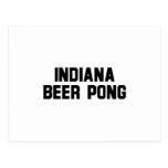 Indiana Beer Pong Post Card