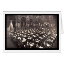 Indiana Senate Photo 1905 Greeting Cards