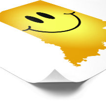 Indiana Smiley Face Photo Print