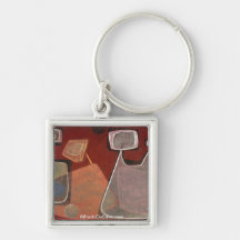 Indians in space #7 keychain