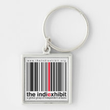 indiExhibit Logo Keychains