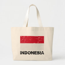 Indonesia Vintage Flag Bags