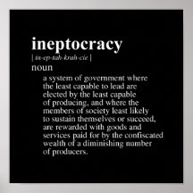Ineptocracy Definition.png Poster