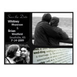 Inexpensive Wedding Invitations Photo Postcard