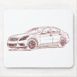 Inf G37 sedan 2010 Mousepads