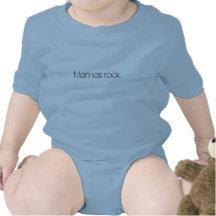 Infant's "Mamas rock" tee
