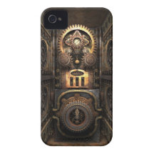 Infernal Steampunk Contraption Case-Mate iPhone 4 Case