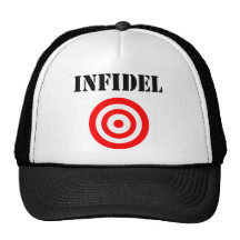 Infidel (with target) hats