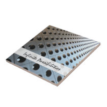 Infinite Holes Personalised Tile tiles