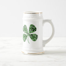 Infinite Luck 4-leaf Clover Coffee Mug
