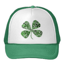 Infinite Luck 4-leaf Clover Mesh Hats