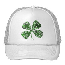 Infinite Luck 4-leaf Clover Trucker Hat