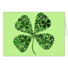 Infinitely Lucky 4-leaf Clover Cards