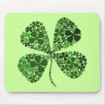 Infinitely Lucky 4-leaf Clover Mousemats