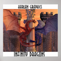 INFINITY DRAGONS POSTER