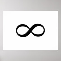 Infinity Symbol Print