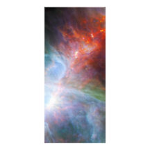 Infrared Light in the Orion Nebula Customized Rack Card