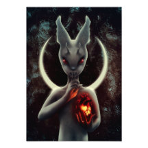 "INLÉ" Black Rabbit Print Photo Art