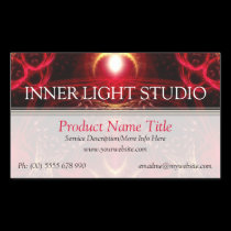 Inner Light Fractal Arts Product Label Sticker stickers