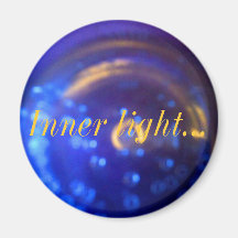 Inner light refrigerator magnet