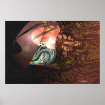 Inner light spreading print