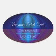 Inner Reflection New Age Product Label Sticker
