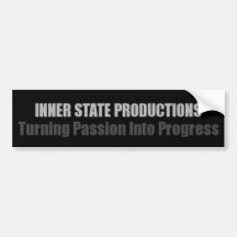 Inner State Productions Bumper Stickers