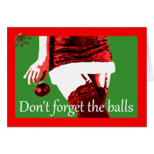 Innuendo Christmas Greeting Cards