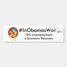 InObamasWorld Bumper Stickers