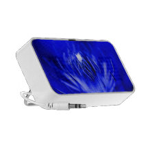 Inside-A-Flower Blue Mini Speakers