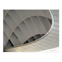 Inside Fuji Building Postcard