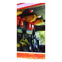 Inside the Fire Truck Personalized Photo Card
