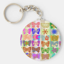 Inspiration from Colourful Lives of Butterflies Key Chain