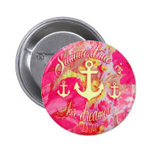 Inspirational anchor and pink poppies art.