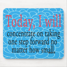 Inspirational Encouragement Mouse Mat