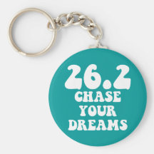 Inspirational marathon key chains