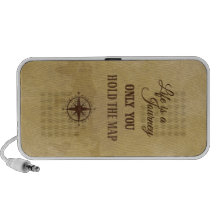Inspirational Motivational Life Direction Quote iPhone Speaker