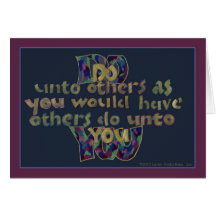 Inspirational Note Cards - Golden Rule