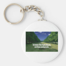 Inspirational Quote -- Chinese Proverb Keychains