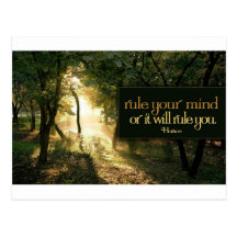 Inspirational Quote -- Horace Post Cards