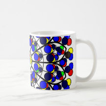 Inspired by South Rose Window, Notre-Dame de Paris Coffee Mugs