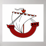Inspired by the Vessel from the coat of arms Print