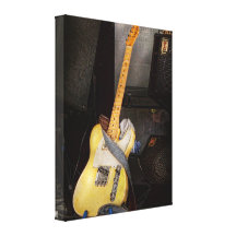 Instrument - Guitar - Playing in a band Canvas Prints