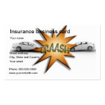 Insurance agent business card