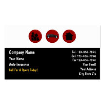 Insurance Business Cards