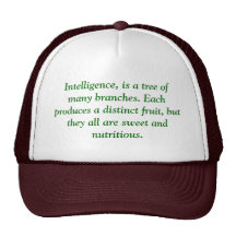 Intelligence, is a tree of many branches. Each ... Mesh Hats