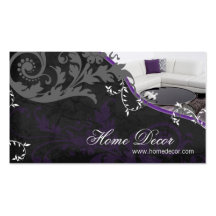 Interior Decorator Business Card - Sophisticated