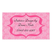 interior design business card classy chic sassy